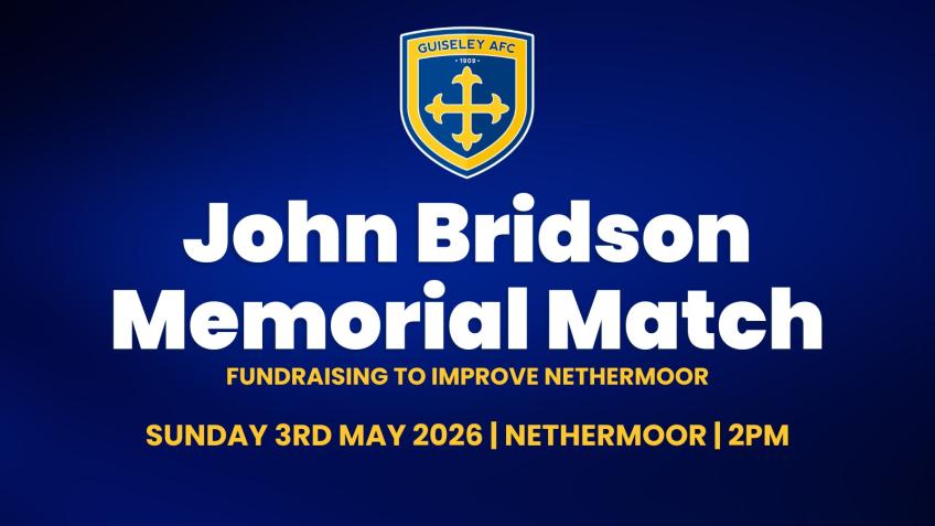 John Bridson Memorial Match 2026
