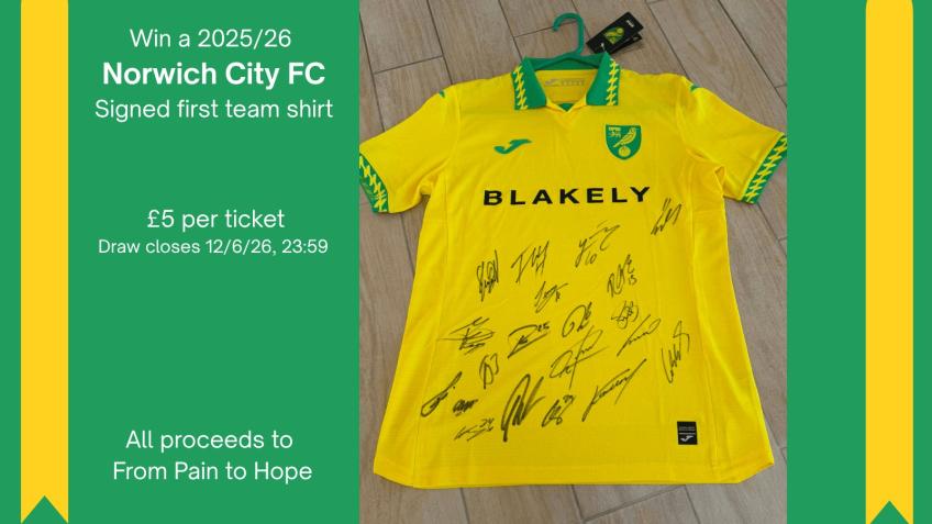 Norwich City 1st Team Signed Football Shirt 25/26