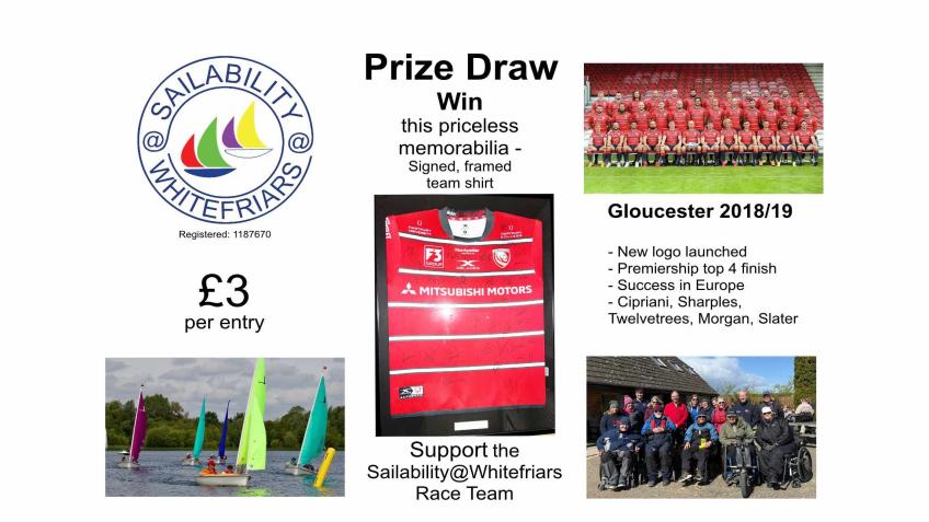 GLOUCESTER RUGBY MEMORABILIA PRIZE DRAW