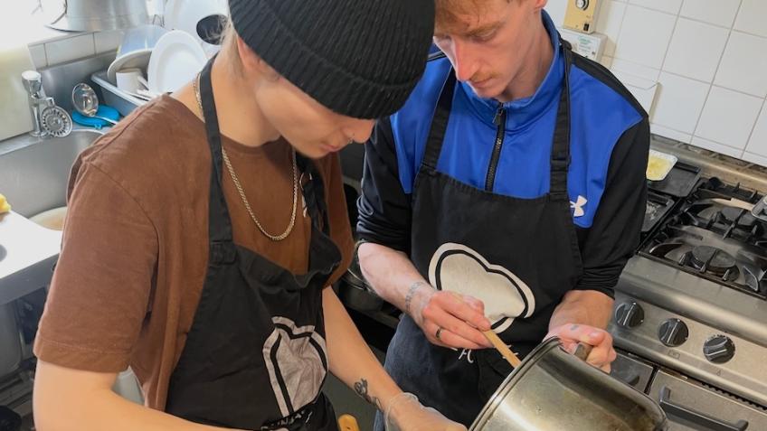 Cooking For Young People Experiencing Homelessness