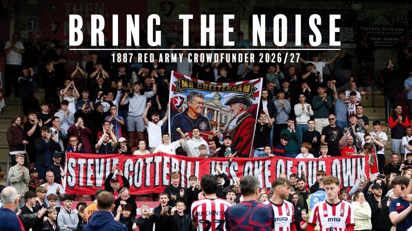 Bring the noise: 1887 Red Army crowdfunder 2026/27