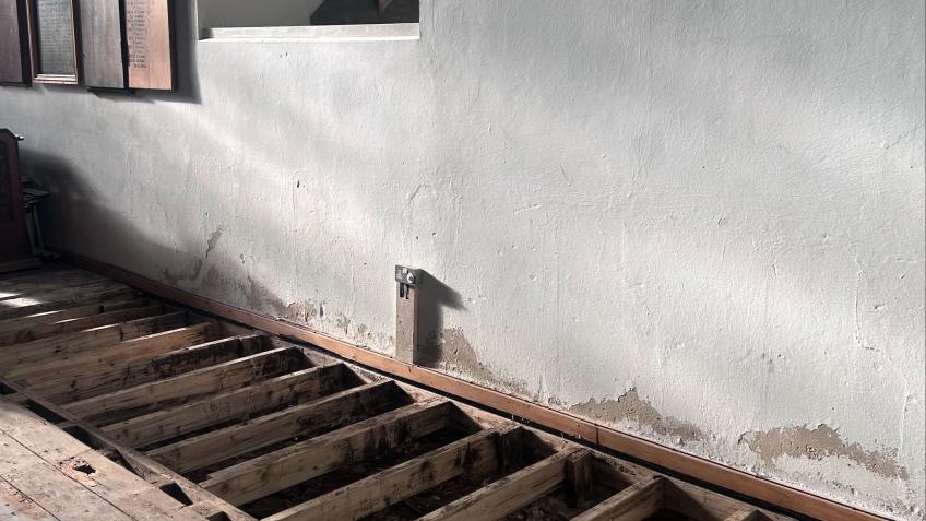 Help Restore the Floor at St Andrew’s Church