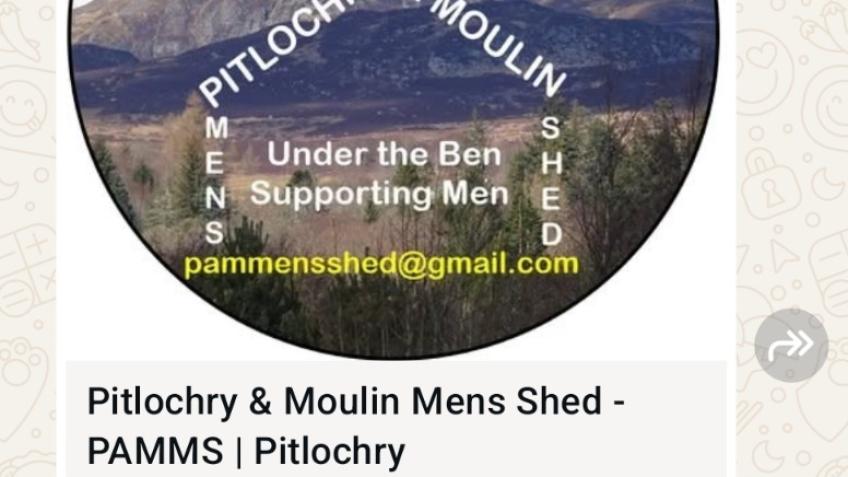 Pitlochry and Moulin Men's Shed