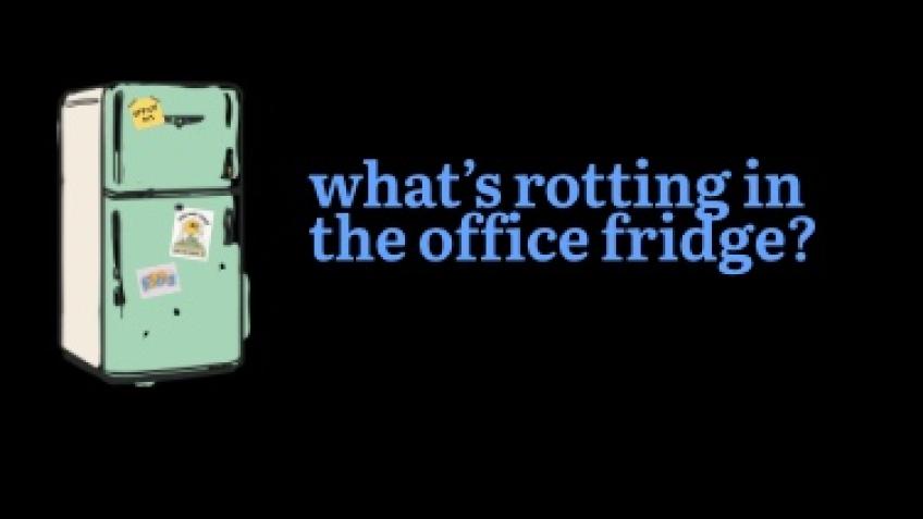 what's rotting in the office fridge?