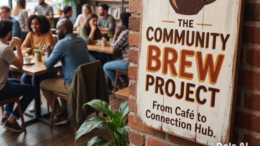 Keeping a cafe for the community