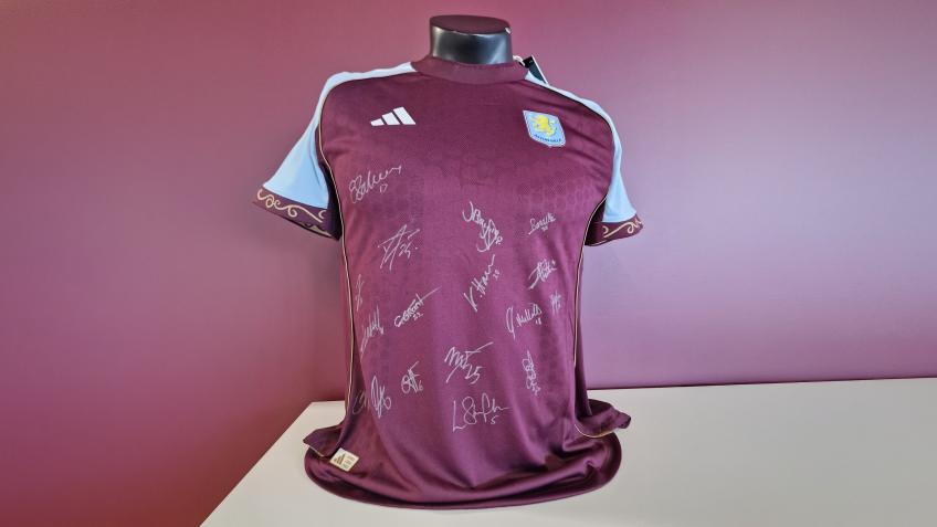 Win a Full Squad Signed Shirt from AVWFC!