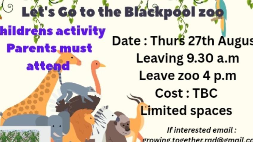 Blackpool zoo trip for local families