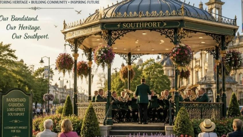 Bandstand Gardens Revival Project,  Southport