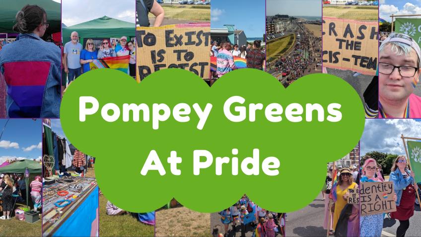 Pompey Greens at Pride 2026