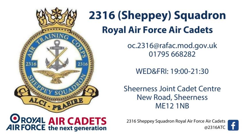 2316 (Sheppey) Squadron Minibus Fund