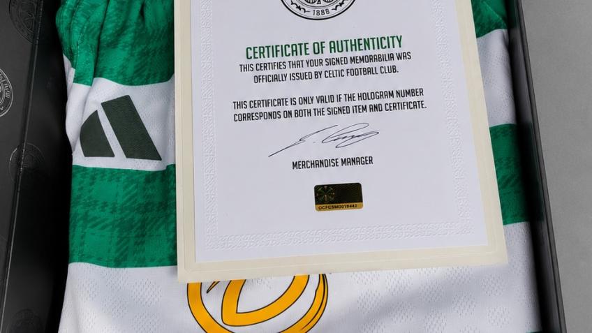 Prize Draw for Signed Reo Hatate Celtic Jersey