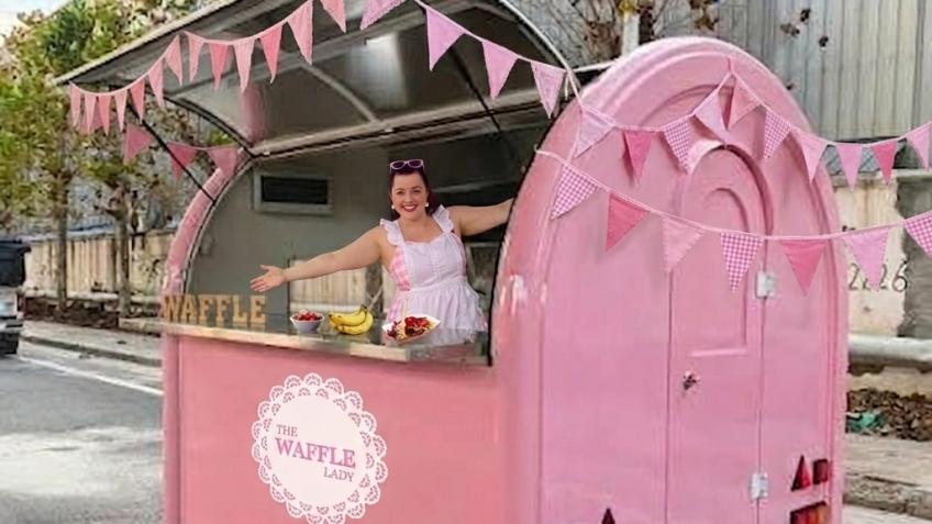 The Waffle Lady; Catering Trailer Upgrade