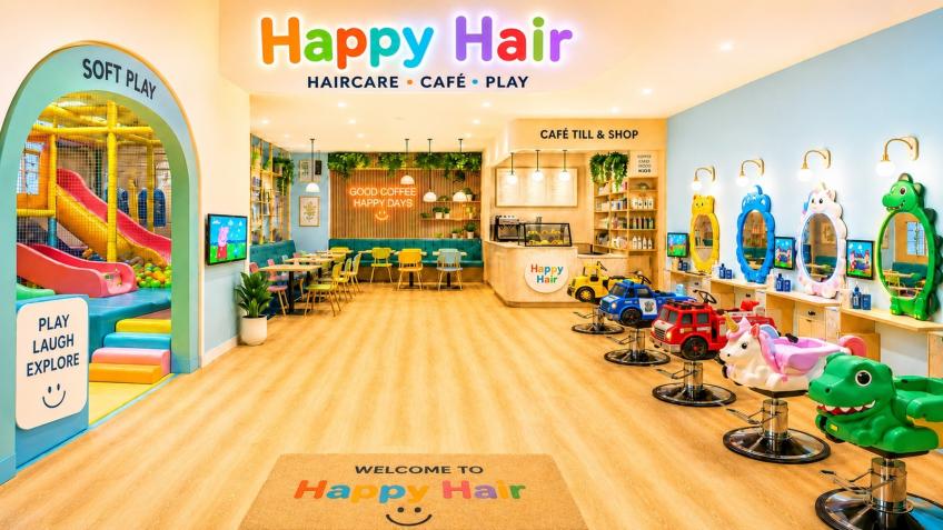 Happy Hair ツ - Haircare, Play & Café