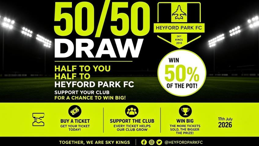 Heyford Park FC 50/50 draw