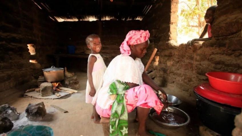 A Well for food, family and Community