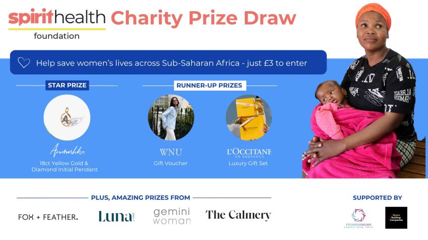 Spirit Health Foundation Prize Draw