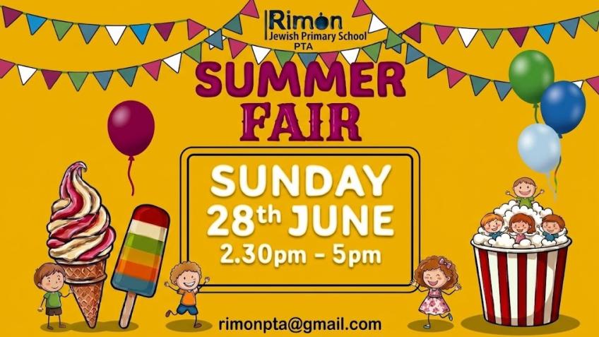Rimon Jewish Primary School PTA Summer Fair Prize