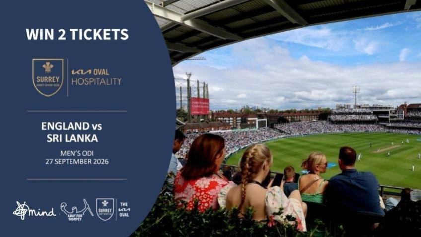 2 x Hospitality tickets to Eng Vs Sri Lanka ODI