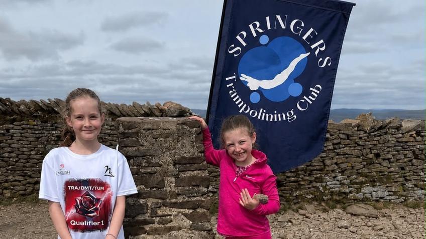 Heidi aged 9, climbs Pen-y-ghent