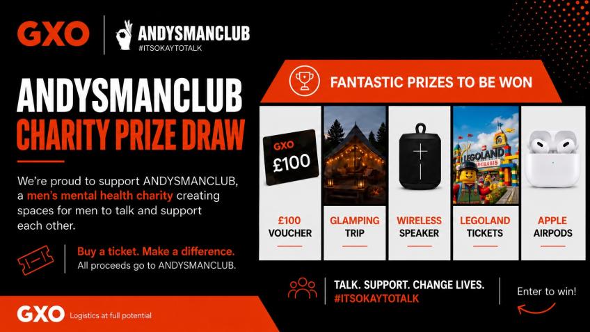 GXO ANDYSMANCLUB Prize Draw