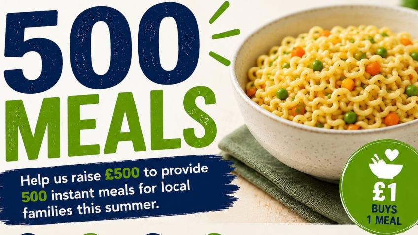 500 Meals For £500.00
