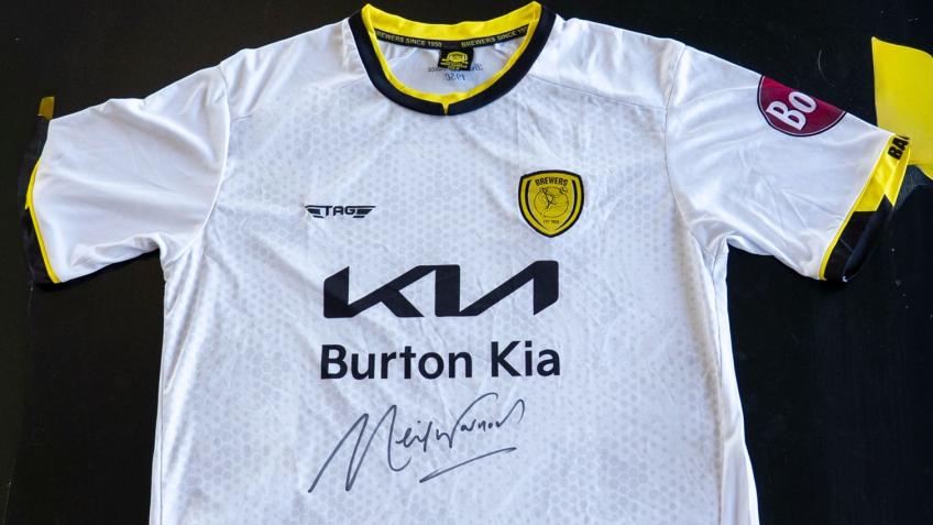 Signed Neil Warnock BAFC 2024/25 Away Shirt