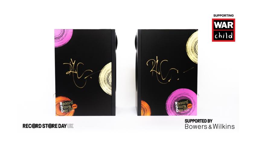 Bowers & Wilkins Speaker, signed by Robert Plant