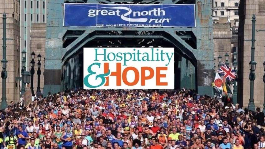 Erin's Great North Run for Hospitality & Hope