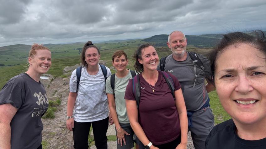 Urmston Hockey Club: Yorkshire 3 Peaks Challenge