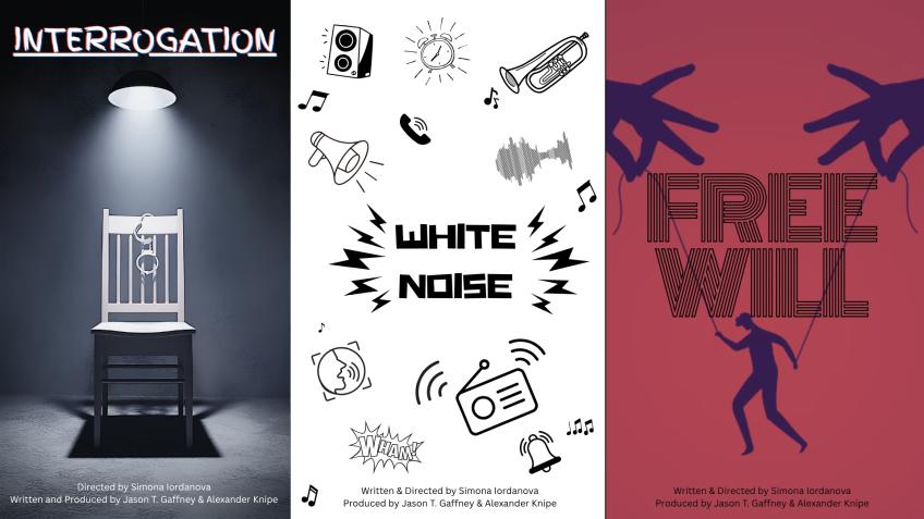 SLATE OF THREE SHORT FILMS
