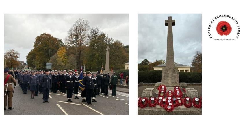 Support the Camberley Remembrance Parade