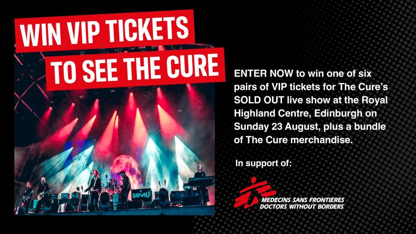 The Cure Edinburgh Prize Draw 2026