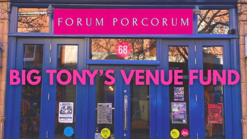Big Tony’s venue Fundraiser