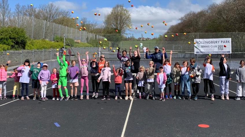 Hollingbury Park Junior Teams 12-Hour Tennisathon