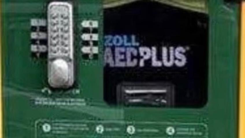 Fundraising to replace the defib battery and pads
