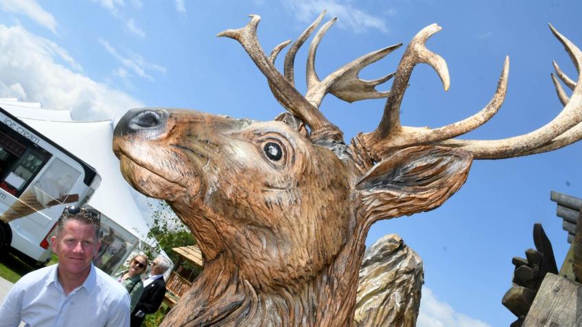 New Deer for Canute Place Roundabout