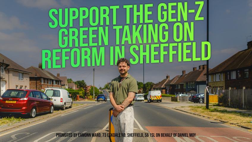 Help the Green Party beat Reform in Southey