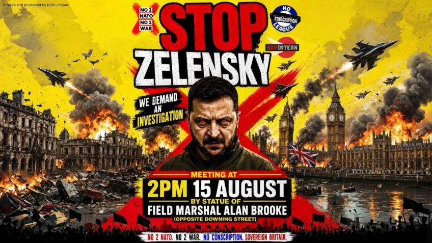 Stop Zelensky demonstration