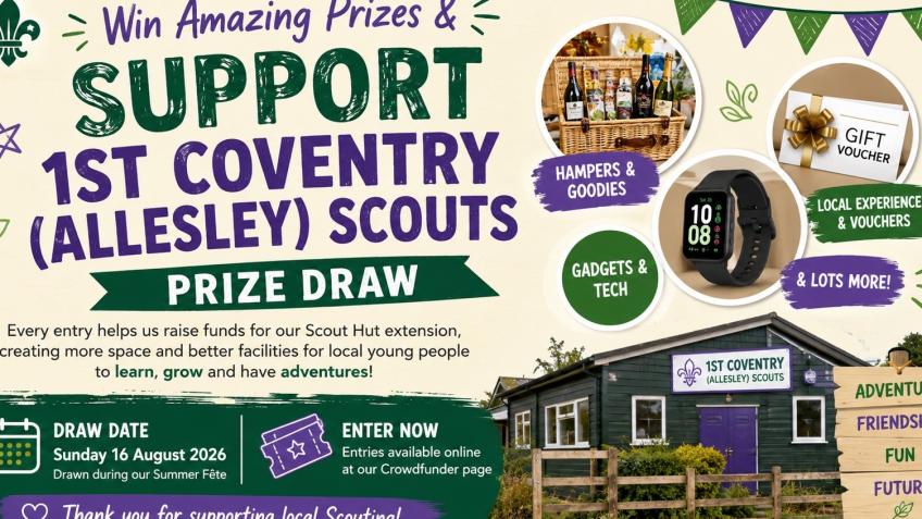 1st Coventry (Allesley) Scouts Summer Fete