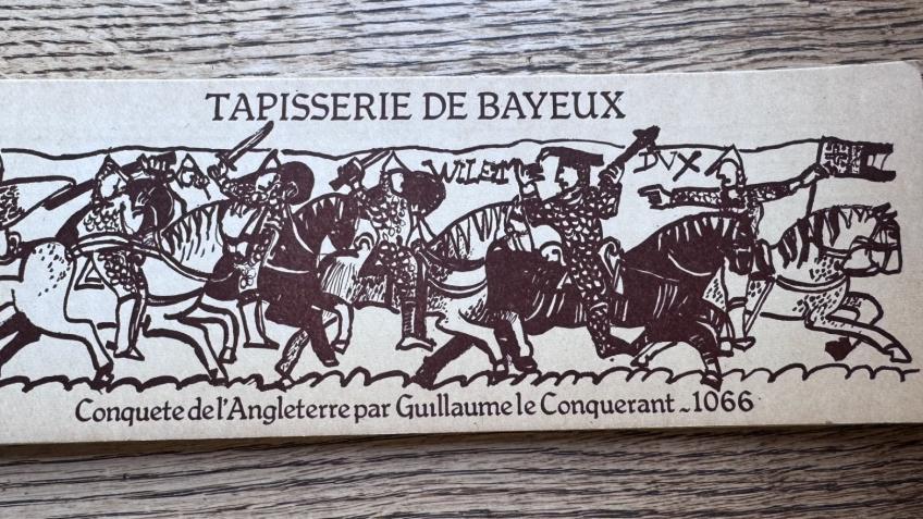 Get ye yr Bayeux Tapestry & help British Red Cross