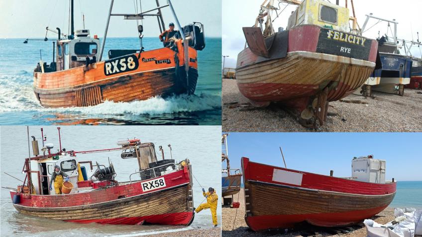 Help save Felicity, the Last Hastings Lugger.