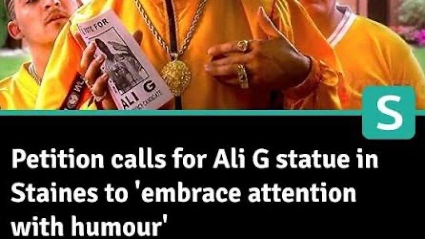 Help Put the Staines Ali G Petition Through Every