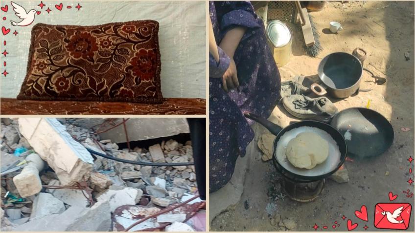 Care and support for umm Mohammed