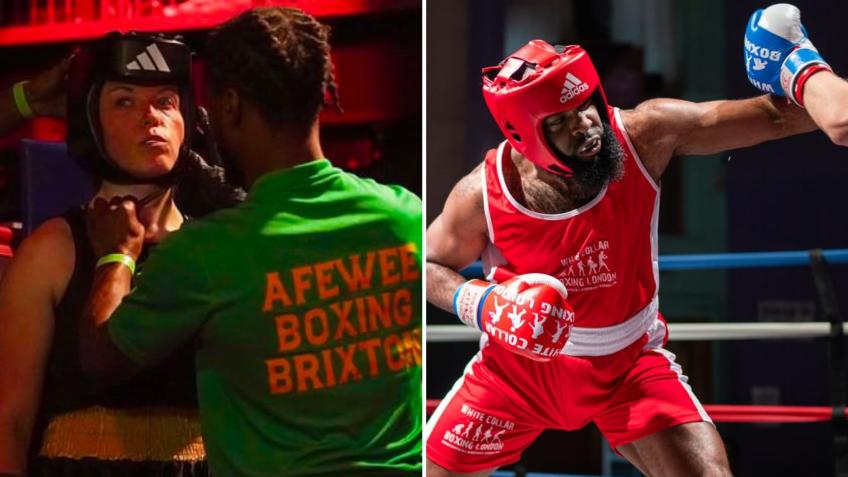 Afewee White Collar Fight Fundraiser