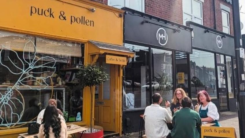 Puck & Pollen Coffee & Social Expansion
