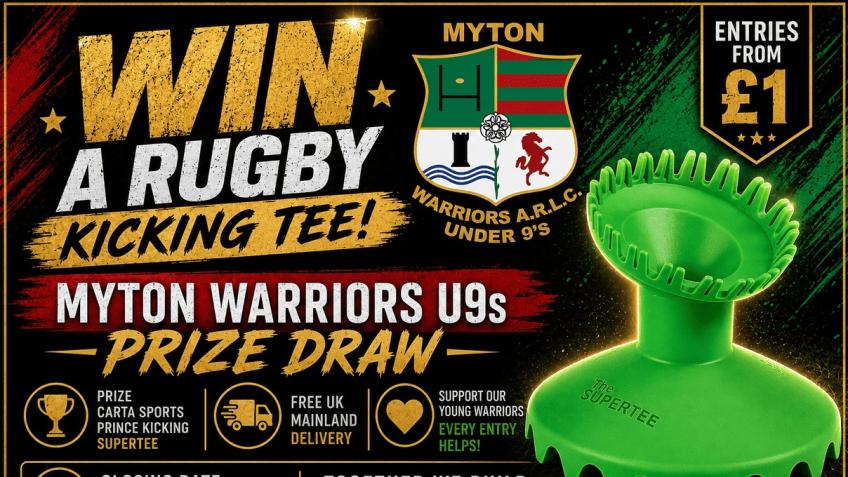 Win a Rugby Kicking Tee – Myton Warriors U9s