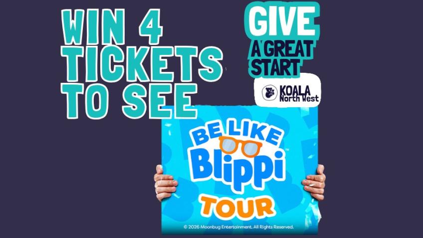 WIN 4 TICKETS TO SEE BLIPPI LIVE!