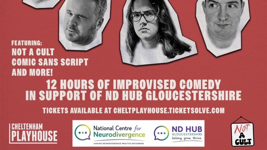 12-Hour Improvathon for ND Hub Gloucestershire