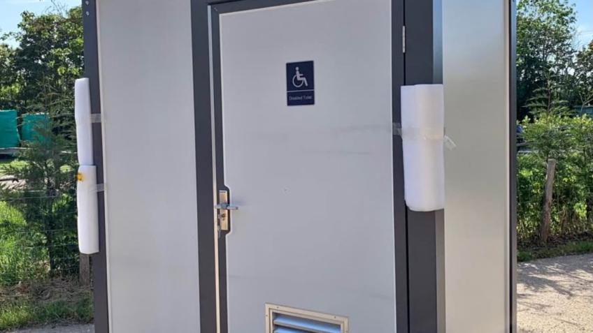 Accessible toilet at Nibbles Cafe