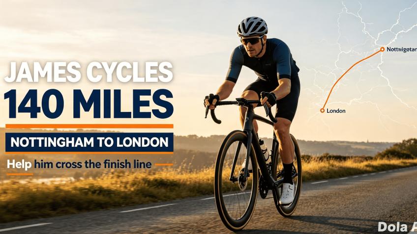 James Cycles 140 Miles: Nottingham → London
